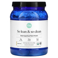 <img alt="Ora, So Lean & So Clean, Daily Superfood Plant Protein, Vanilla Chai, 21.2 oz (600 g)" title="Ora, So Lean & So Clean, Daily Superfood Plant Protein, Vanilla Chai, 21.2 oz (600 g),856720007528"