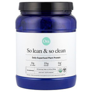 <img alt="Ora, So Lean & So Clean, Daily Superfood Plant Protein, Unsweetened, 20.9 oz (594 g)" title="Ora, So Lean & So Clean, Daily Superfood Plant Protein, Unsweetened, 20.9 oz (594 g),850028725214"
