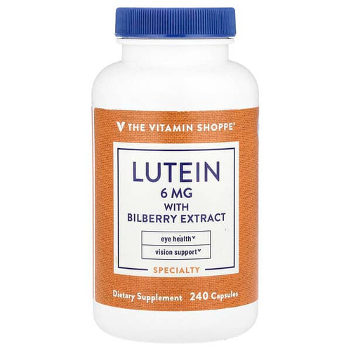 <img alt="The Vitamin Shoppe, Lutein With Bilberry Extract, 240 Capsules" title="The Vitamin Shoppe, Lutein With Bilberry Extract, 240 Capsules,766536029716"