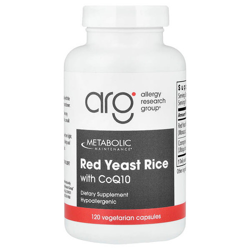 <img alt="Metabolic Maintenance, Red Yeast Rice with CoQ10, 120 Vegetarian Capsules" title="Metabolic Maintenance, Red Yeast Rice with CoQ10, 120 Vegetarian Capsules,838287006497"