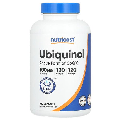<img alt="Nutricost, Ubiquinol, 100 mg, 120 Softgels" title="Nutricost, Ubiquinol, 100 mg, 120 Softgels,810014678931"