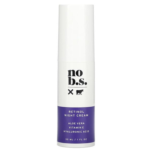 <img alt="No BS Skincare, Retinol Night Cream, 1 fl oz (30 ml)" title="No BS Skincare, Retinol Night Cream, 1 fl oz (30 ml),850006433100"