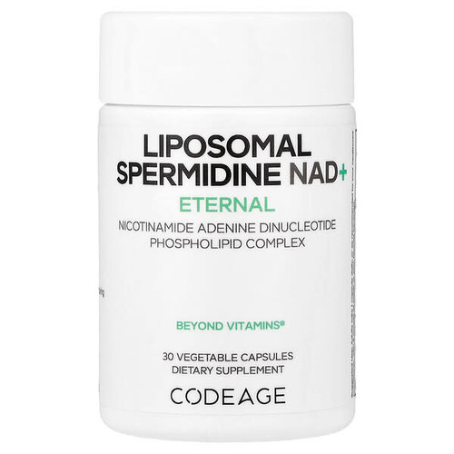 <img alt="Codeage, Liposomal Spermidine NAD+, 30 Vegetable Capsules" title="Codeage, Liposomal Spermidine NAD+, 30 Vegetable Capsules,850068815890"