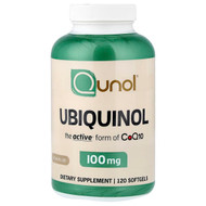 <img alt="Qunol, Ubiquinol, 100 mg, 120 Softgels" title="Qunol, Ubiquinol, 100 mg, 120 Softgels,898440001080"