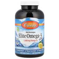 <img alt="Carlson, Wild Norwegian, Elite Omega-3 Gems, Natural Lemon, 240 Soft Gels" title="Carlson, Wild Norwegian, Elite Omega-3 Gems, Natural Lemon, 240 Soft Gels,088395017131"