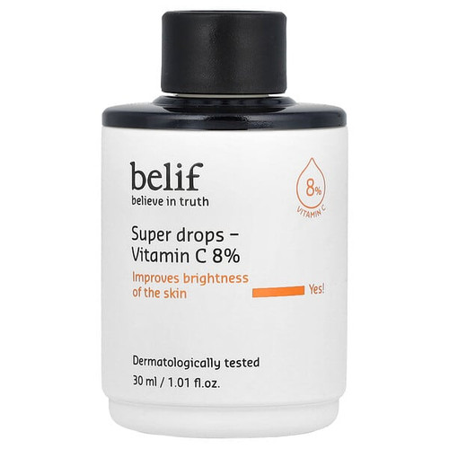 <img alt="belif, Super Drops, Vitamin C 8%, 1.01 fl oz (30 ml)" title="belif, Super Drops, Vitamin C 8%, 1.01 fl oz (30 ml),8801051448788"
