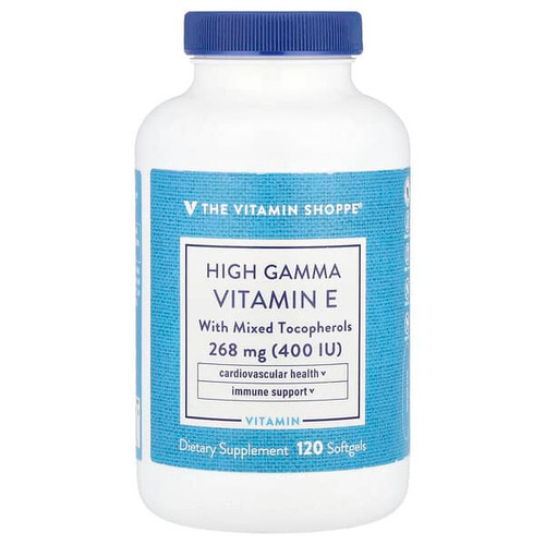 <img alt="The Vitamin Shoppe, High Gamma Vitamin E With Mixed Tocopherols, 120 Softgels" title="The Vitamin Shoppe, High Gamma Vitamin E With Mixed Tocopherols, 120 Softgels,766536018888"