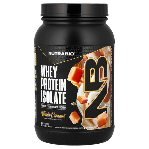 <img alt="NutraBio, Whey Protein Isolate, Vanilla Caramel, 2 lb (907 g)" title="NutraBio, Whey Protein Isolate, Vanilla Caramel, 2 lb (907 g),649908501518"