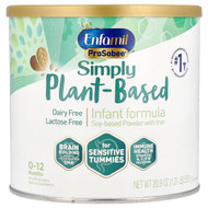 <img alt="Enfamil, ProSobee, Simply Plant-Based, Infant Formula, Soy-Based Powder With Iron, 0-12 Months, 20.9 oz (593 g)" title="Enfamil, ProSobee, Simply Plant-Based, Infant Formula, Soy-Based Powder With Iron, 0-12 Months, 20.9 oz (593 g),300871214422"