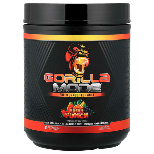 <img alt="Gorilla Mind, Mode, Pre-Workout Formula, Fruit Punch, 1.74 lb (788 g)" title="Gorilla Mind, Mode, Pre-Workout Formula, Fruit Punch, 1.74 lb (788 g),850017020184"
