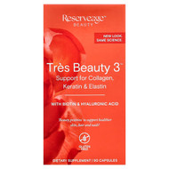<img alt="Reserveage Beauty, Tres Beauty 3 with Biotin & Hyaluronic Acid, 90 Capsules" title="Reserveage Beauty, Tres Beauty 3 with Biotin & Hyaluronic Acid, 90 Capsules,859569002877"