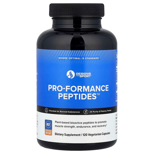 <img alt="Designs For Health, Designs For Sport, Pro-Formance Peptides, 120 Vegetarian Capsules" title="Designs For Health, Designs For Sport, Pro-Formance Peptides, 120 Vegetarian Capsules,879452007987"