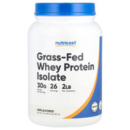 <img alt="Nutricost, Grass-Fed Whey Protein Isolate, Unflavored, 2 lb (907 g)" title="Nutricost, Grass-Fed Whey Protein Isolate, Unflavored, 2 lb (907 g),810139573432"