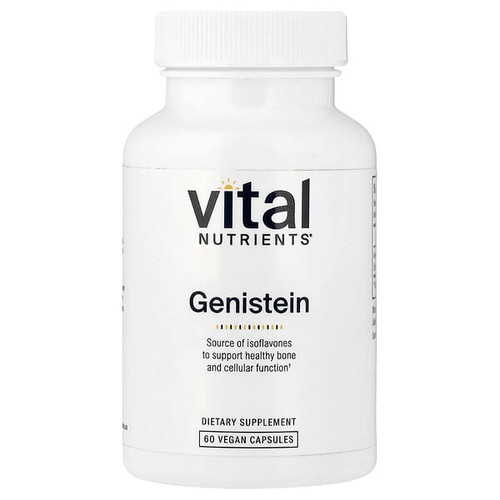 <img alt="Vital Nutrients, Genistein, 60 Vegan Capsules (125 mg per Capsule)" title="Vital Nutrients, Genistein, 60 Vegan Capsules (125 mg per Capsule),693465268117"