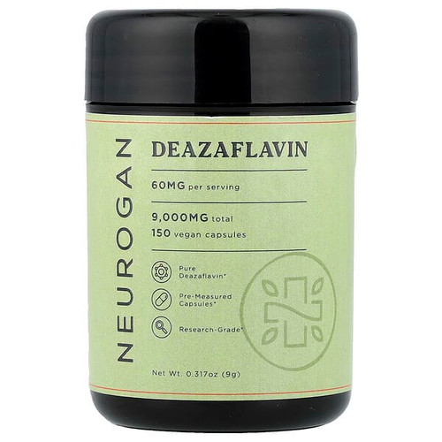 <img alt="Neurogan Health, Deazaflavin, 150 Vegan Capsules" title="Neurogan Health, Deazaflavin, 150 Vegan Capsules,810068552423"