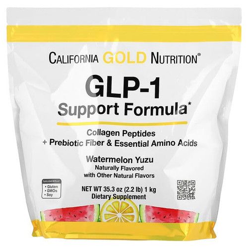 <img alt="California Gold Nutrition, GLP-1 Support Formula with Collagen Peptides, Prebiotic Fiber & Essential Amino Acids, Watermelon Yuzu, 2.2 lb (1 kg)" title="California Gold Nutrition, GLP-1 Support Formula with Collagen Peptides, Prebiotic Fiber & Essential Amino Acids, Watermelon Yuzu, 2.2 lb (1 kg),898220025152"