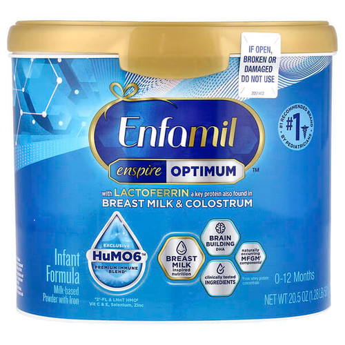 <img alt="Enfamil, Enspire Optimum, Infant Formula, Milk-Based Powder With Iron, 0-12 Months, 20.5 oz (581 g)" title="Enfamil, Enspire Optimum, Infant Formula, Milk-Based Powder With Iron, 0-12 Months, 20.5 oz (581 g),300875117484"