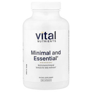 <img alt="Vital Nutrients, Minimal and Essential, 180 Capsules" title="Vital Nutrients, Minimal and Essential, 180 Capsules,693465502211"