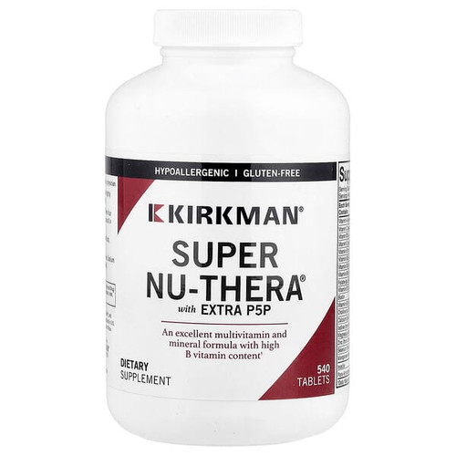 <img alt="Kirkman Labs, Super Nu-Thera with Extra P5P, 540 Tablets" title="Kirkman Labs, Super Nu-Thera with Extra P5P, 540 Tablets,812325021154"