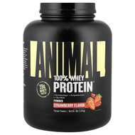 <img alt="Animal, 100% Whey Protein Powder, Strawberry, 4 lb (1.81 kg)" title="Animal, 100% Whey Protein Powder, Strawberry, 4 lb (1.81 kg),039442017017"