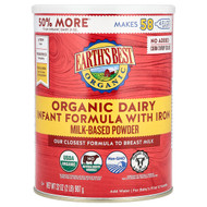 <img alt="Earths Best, Organic Dairy Infant Formula with Iron, For Babys First 12 Months, 32 oz (907 g)" title="Earths Best, Organic Dairy Infant Formula with Iron, For Babys First 12 Months, 32 oz (907 g),023923100763"