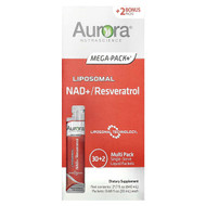 <img alt="Aurora Nutrascience, Liposomal NAD+-Resveratrol, 32 Packets, 0.68 fl oz (20 ml) Each" title="Aurora Nutrascience, Liposomal NAD+-Resveratrol, 32 Packets, 0.68 fl oz (20 ml) Each,990313200306"