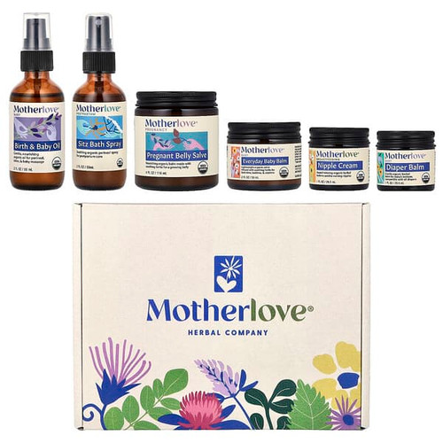 <img alt="Motherlove, Bump to Baby Gift Box, 6 Piece Set" title="Motherlove, Bump to Baby Gift Box, 6 Piece Set,759160888002"