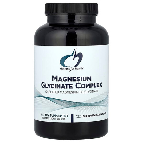 <img alt="Designs For Health, Magnesium Glycinate Complex, 240 Vegetarian Capsules (150 mg per Capsule)" title="Designs For Health, Magnesium Glycinate Complex, 240 Vegetarian Capsules (150 mg per Capsule),879452002944"