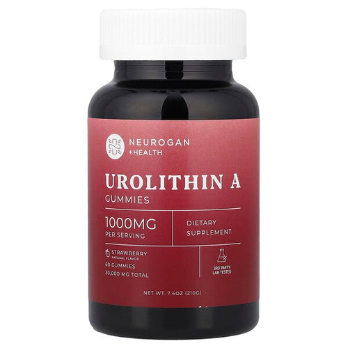 <img alt="Neurogan Health, Urolithin A Gummies, Strawberry, 60 Gummies (500 mg per Gummy)" title="Neurogan Health, Urolithin A Gummies, Strawberry, 60 Gummies (500 mg per Gummy),810068552430"