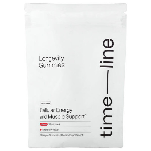 <img alt="Timeline, Urolithin A, Strawberry, 60 Vegan Gummies" title="Timeline, Urolithin A, Strawberry, 60 Vegan Gummies,810168810034"