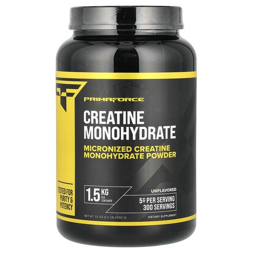 <img alt="Primaforce, Creatine Monohydrate, Unflavored, 3.3 lb (1,500 g)" title="Primaforce, Creatine Monohydrate, Unflavored, 3.3 lb (1,500 g),713325965045"
