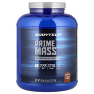 <img alt="BodyTech, Prime Mass, High Protein Weight Gainer, Chocolate, 6 lbs (2.72 kg)" title="BodyTech, Prime Mass, High Protein Weight Gainer, Chocolate, 6 lbs (2.72 kg),766536019786"