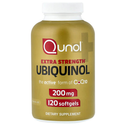 <img alt="Qunol, Ubiquinol,  200 mg, 120 Softgels" title="Qunol, Ubiquinol,  200 mg, 120 Softgels,898440001233"