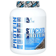 <img alt="EVLution Nutrition, Stacked Protein, Double Rich Chocolate, 5 lb (2,268 kg)" title="EVLution Nutrition, Stacked Protein, Double Rich Chocolate, 5 lb (2,268 kg),818901025134"