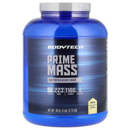 <img alt="BodyTech, Prime Mass, High Protein Weight Gainer, Vanilla, 6 lbs (2.72 kg)" title="BodyTech, Prime Mass, High Protein Weight Gainer, Vanilla, 6 lbs (2.72 kg),766536019755"