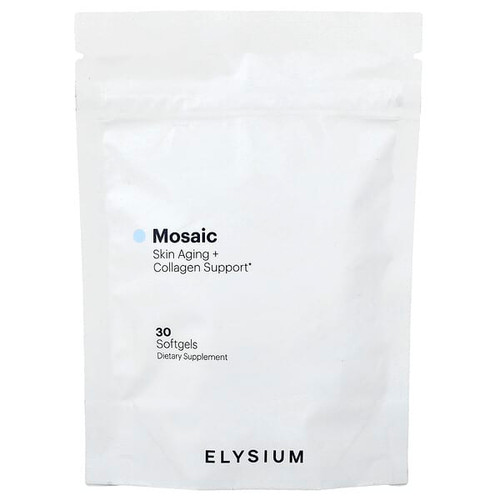 <img alt="Elysium, Mosaic, Skin Aging + Collagen Support, 30 Softgels" title="Elysium, Mosaic, Skin Aging + Collagen Support, 30 Softgels,850027537054"
