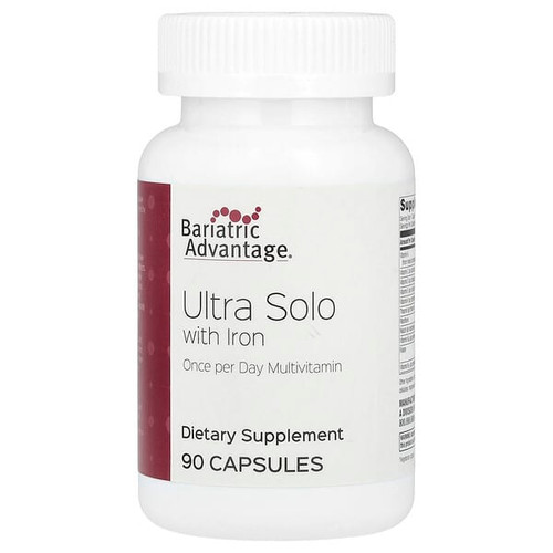 <img alt="Bariatric Advantage, Ultra Solo with Iron, 90 Capsules" title="Bariatric Advantage, Ultra Solo with Iron, 90 Capsules,755571952738"