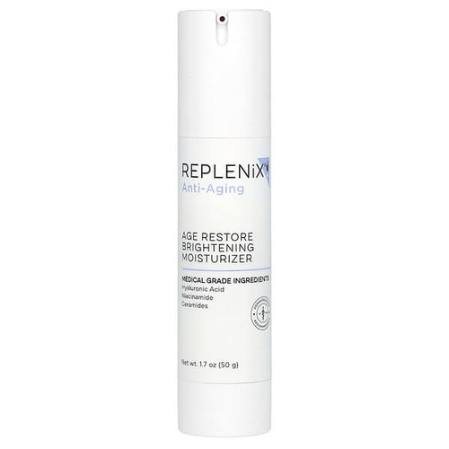 <img alt="Replenix, Age Restore Brightening Moisturizer, Fragrance Free, 1.7 oz (50 g)" title="Replenix, Age Restore Brightening Moisturizer, Fragrance Free, 1.7 oz (50 g),358211884729"