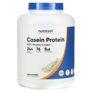 <img alt="Nutricost, Casein Protein, Unflavored, 5 lb (2,268 g)" title="Nutricost, Casein Protein, Unflavored, 5 lb (2,268 g),810014672113"