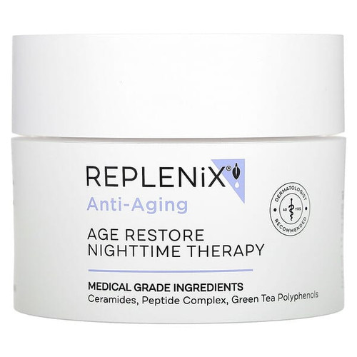<img alt="Replenix, Anti-Aging, Age Restore Nighttime Therapy, 1.7 oz (50 g)" title="Replenix, Anti-Aging, Age Restore Nighttime Therapy, 1.7 oz (50 g),358211889526"