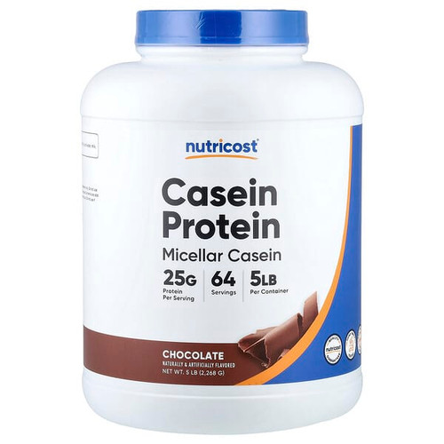 <img alt="Nutricost, Casein Protein, Chocolate, 5 lb (2,268 g)" title="Nutricost, Casein Protein, Chocolate, 5 lb (2,268 g),810014670089"