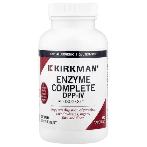 <img alt="Kirkman Labs, Enzyme Complete DPP-IV With ISOGEST, 180 Capsules" title="Kirkman Labs, Enzyme Complete DPP-IV With ISOGEST, 180 Capsules,812325025060"