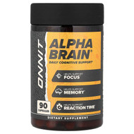 <img alt="Onnit, Alpha BRAIN, 90 Capsules" title="Onnit, Alpha BRAIN, 90 Capsules,819444010182"
