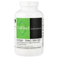 <img alt="DaVinci Laboratories, CoQ10-DMG 300-300, Orange, 60 Chewable Tablets" title="DaVinci Laboratories, CoQ10-DMG 300-300, Orange, 60 Chewable Tablets,026664243768"