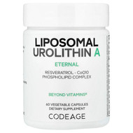 <img alt="Codeage, Liposomal Urolithin A, Eternal, 60 Vegetable Capsules" title="Codeage, Liposomal Urolithin A, Eternal, 60 Vegetable Capsules,850043333845"