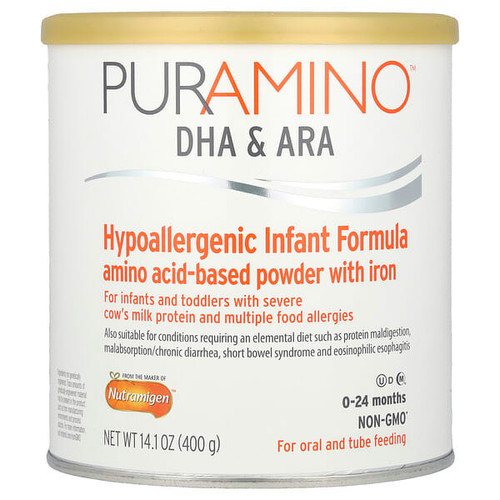 <img alt="Enfamil, PurAmino, Hypoallergenic Infant Formula, 0-24 Months, 14.1 oz (400 g)" title="Enfamil, PurAmino, Hypoallergenic Infant Formula, 0-24 Months, 14.1 oz (400 g),300875104804"
