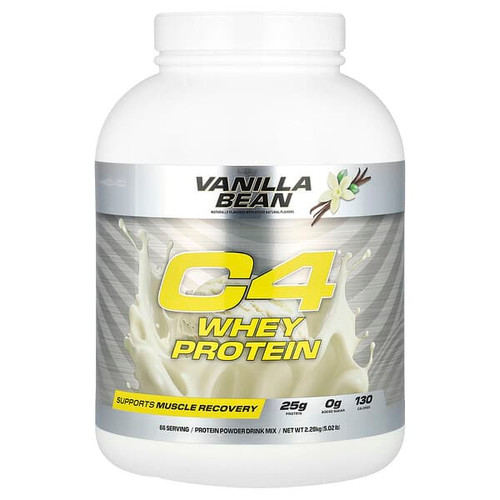 <img alt="C4 - Cellucor, C4 Whey Protein, Vanilla Bean, 5.02 lb (2.28 kg)" title="C4 - Cellucor, C4 Whey Protein, Vanilla Bean, 5.02 lb (2.28 kg),842595135848"