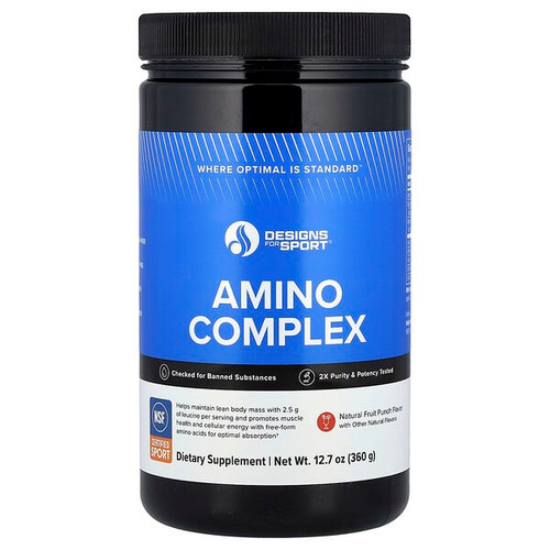 <img alt="Designs For Health, Designs for Sport, Amino Complex, Fruit Punch, 12.7 oz (360 g)" title="Designs For Health, Designs for Sport, Amino Complex, Fruit Punch, 12.7 oz (360 g),879452006157"