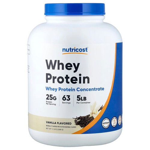 <img alt="Nutricost, Whey Protein Concentrate, Vanilla, 5 lb (2,268 g)" title="Nutricost, Whey Protein Concentrate, Vanilla, 5 lb (2,268 g),810139573289"