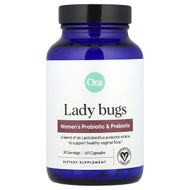 <img alt="Ora, Lady Bugs, Womens Probiotic & Prebiotic, 60 Capsules" title="Ora, Lady Bugs, Womens Probiotic & Prebiotic, 60 Capsules,856720007559"